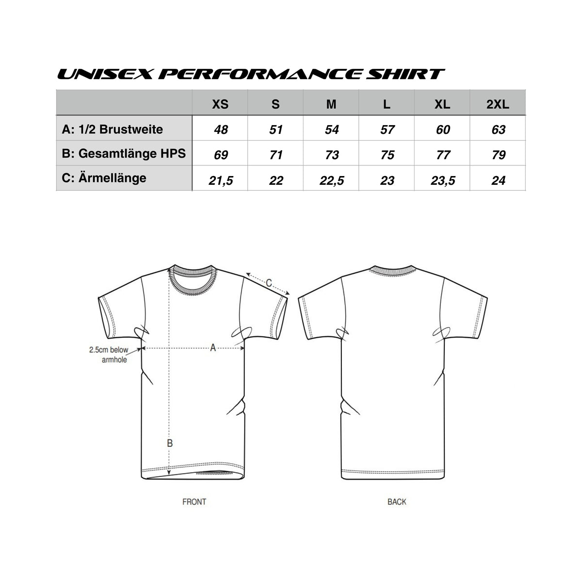performance shirt pace