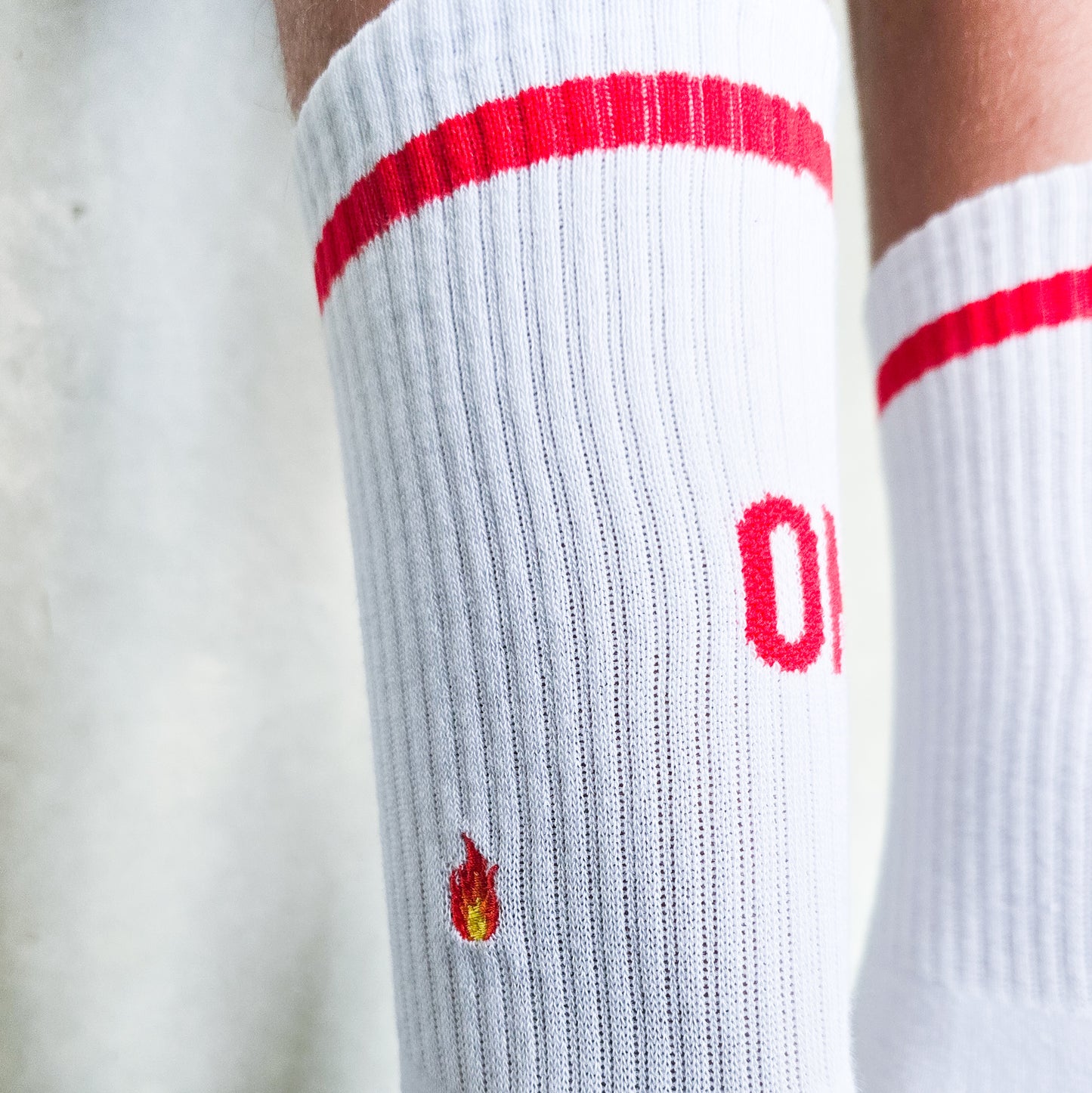 socks "ON FIRE"
