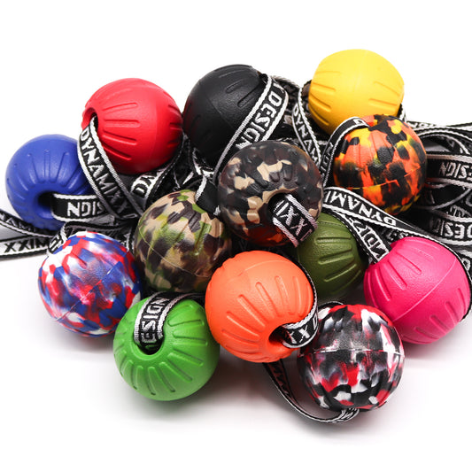 BALL7 – Schaumstoffball mit Schlaufe (7 cm)