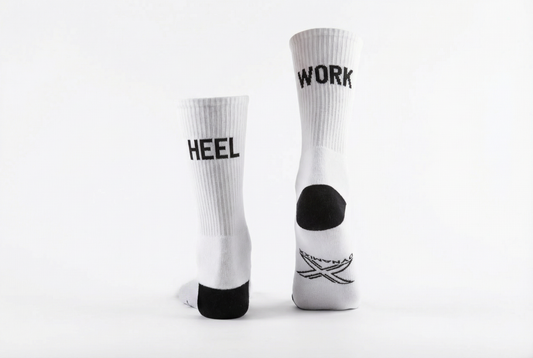 socks "HEEL WORK"