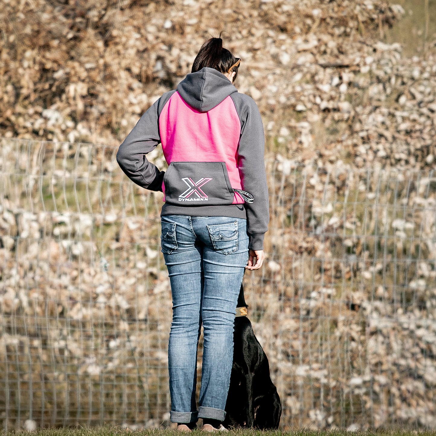 woody glow - Damen Hoodie