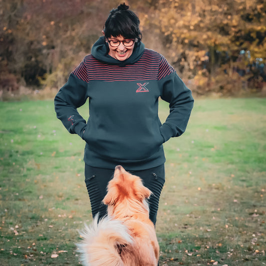 woody stripes - Damen Hoodie