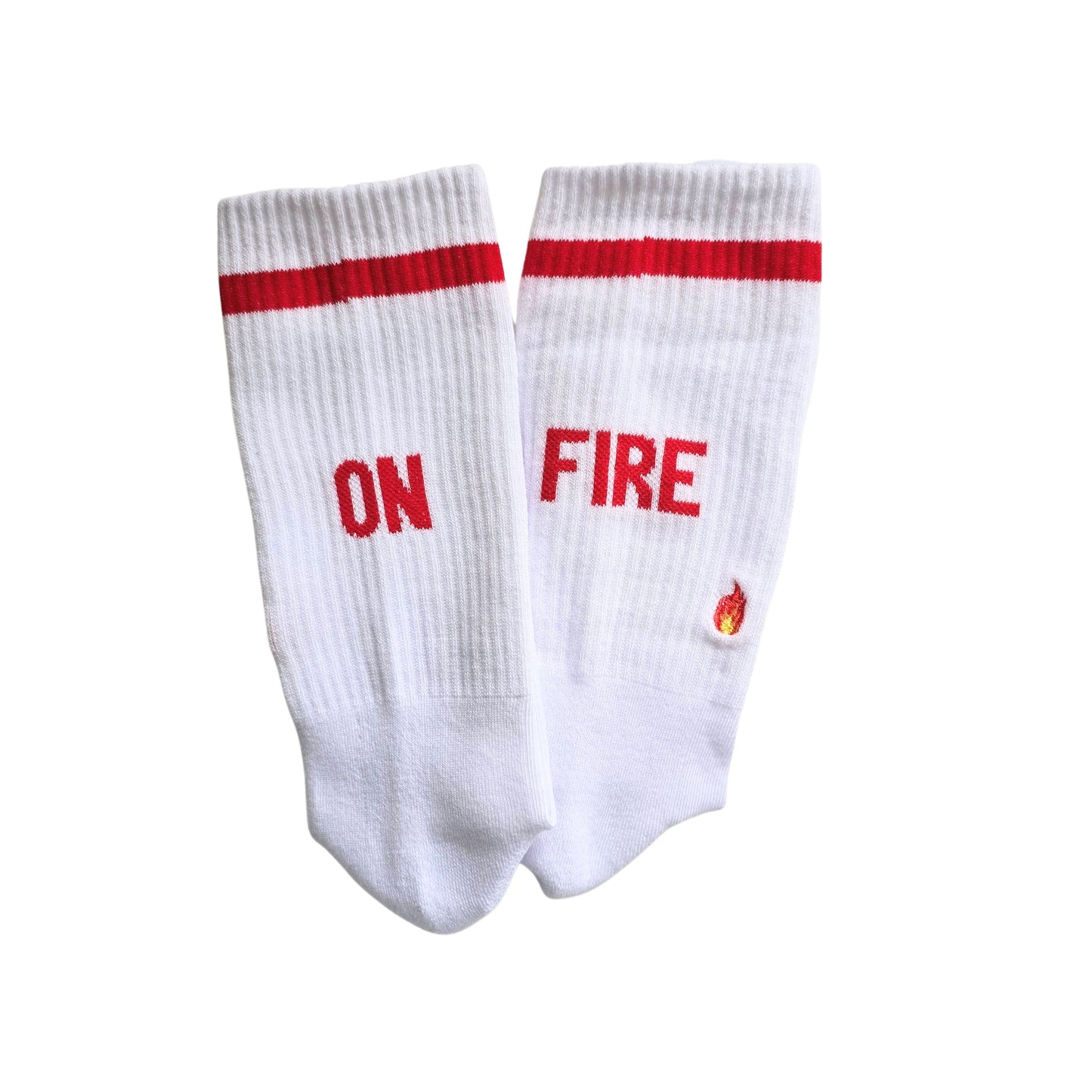 Socks on fire