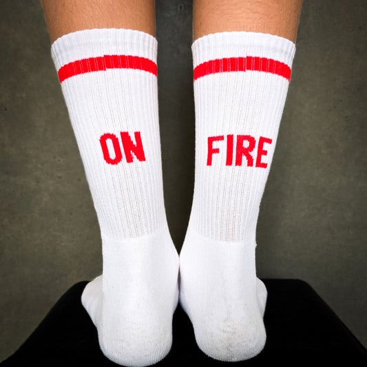 Socks on fire